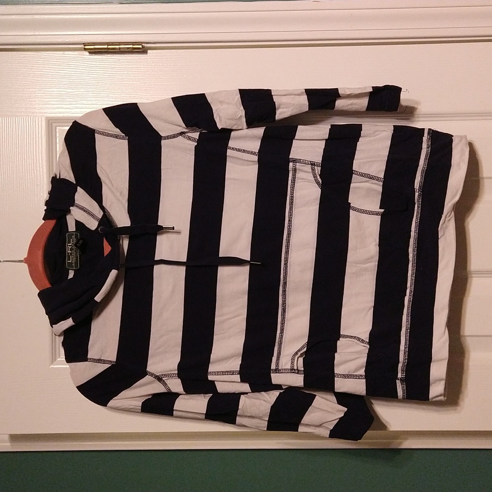 Lauren RL striped cotton pullover
